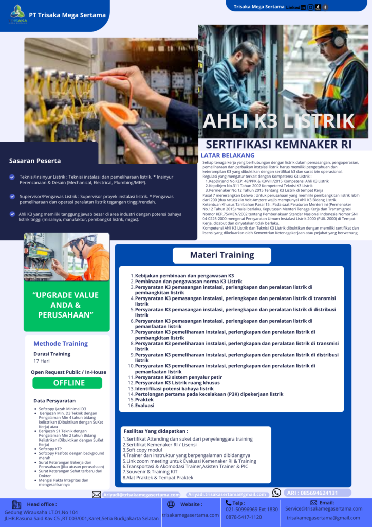 Home AHLI K3 LISTRIK